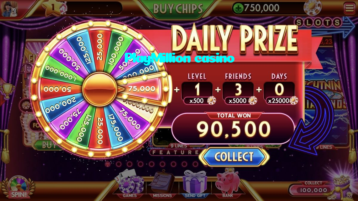 PlayMillion casino casino presented on mobile device in Pakistan with slots and live games